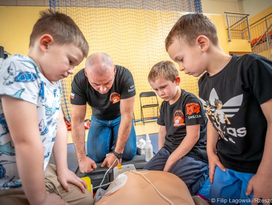 "Bezpieczne Ferie" z OSP Świlcza [ZDJĘCIA]