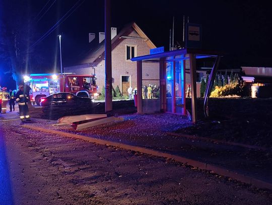 Wypadek w Markowej [ZDJĘCIA]