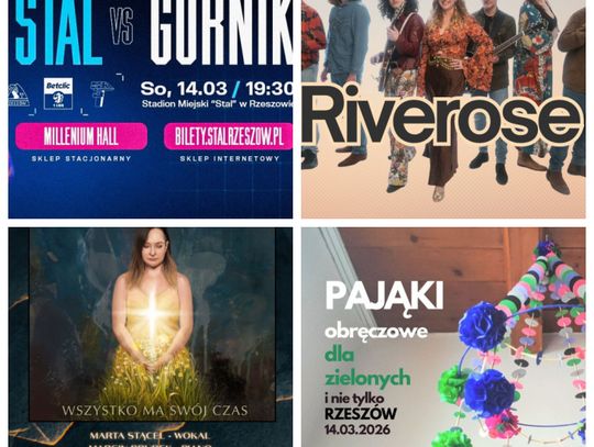 Przegląd wydarzeń i imprez nadchodzącego weekendu 13-15 marca