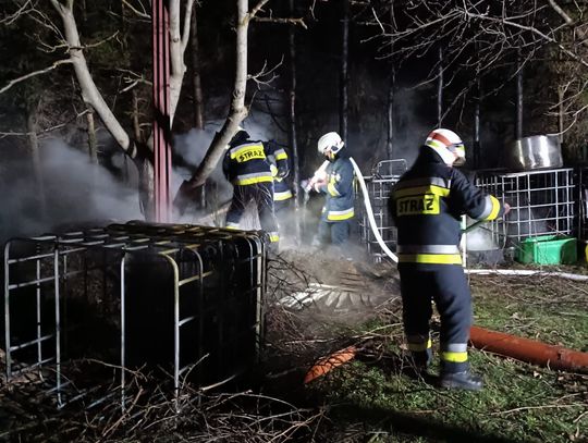 Pożar w Sieniawie opanowany [ZDJĘCIA]