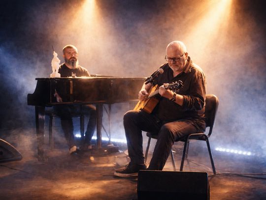 Paweł Wójcik / Tomasz Sarniak - Piosenki ze szkłem i Kino za Rogiem Café Rzeszów