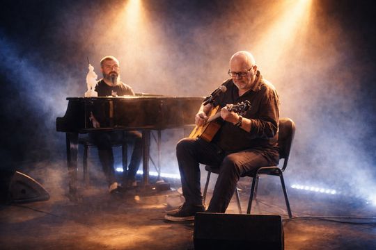 Paweł Wójcik / Tomasz Sarniak - Piosenki ze szkłem i Kino za Rogiem Café Rzeszów