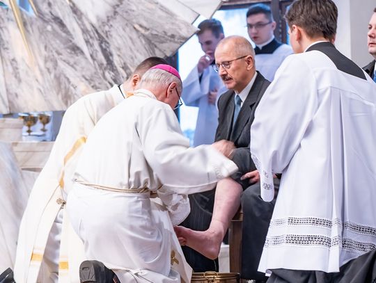 Wielki Czwartek w katedrze rzeszowskiej [ZDJĘCIA]