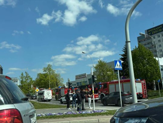 Interwencja straży pożarnej w ścisłym centrum Rzeszowa [ZDJĘCIA]