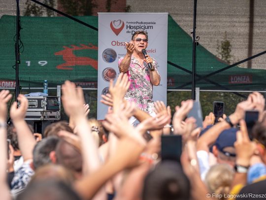 Tłumy na koncercie Zenka na pikniku charytatywnym Hospicjum dla Dzieci w Rzeszowie [FOTORELACJA]