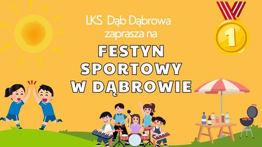 Stadion sportowy w Dąbrowie