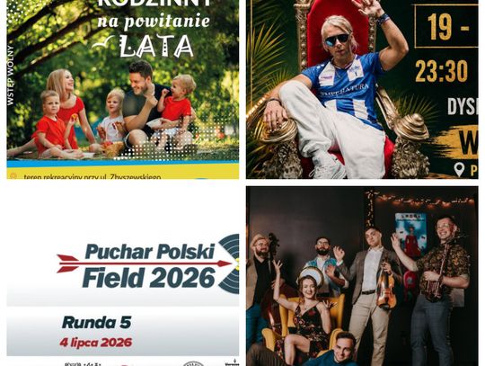 Lato w pełni! Harmonogram wydarzeń zbliżającego się weekendu 3-5 lipca