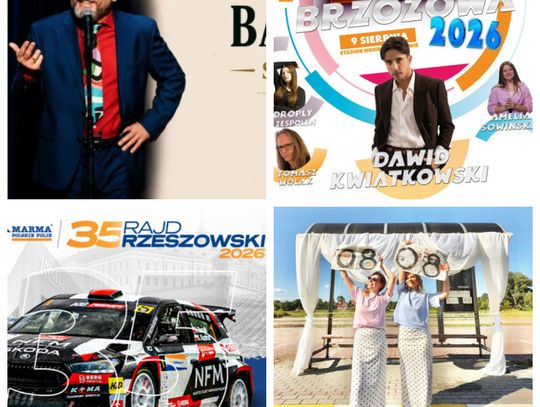 Nasze propozycje wydarzeń w Rzeszowie i regionie 7-9 sierpnia
