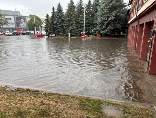 Ponad 150 interwencji strażaków: zalane ulice, piwnice, powalone drzewa [ZDJĘCIA]