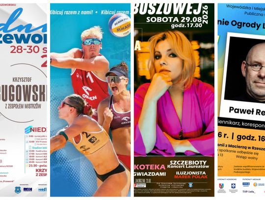Nasze propozycje wydarzeń zbliżającego się weekendu 28-30 sierpnia