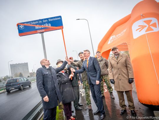 Most Załęski oficjalnie otrzymał imię generała Stanisława Maczka [ZDJĘCIA]